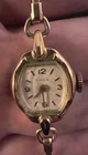Timex Ladies Gold Tone Wind Mechanical Up Watch - Vintage Timex Watch Running