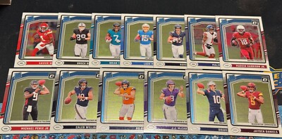2024 Donruss Optic Football Base Rated Rookies U-Pick! #201-300!
