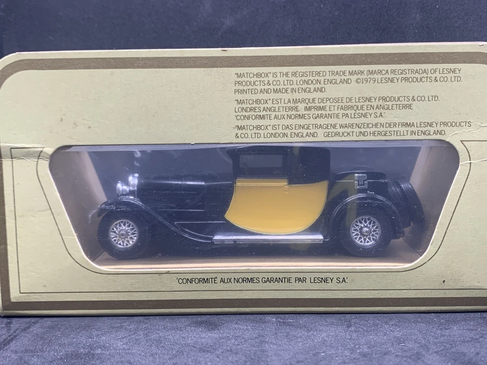 Matchbox Yesteryear Y-24 1928 Bugatti T44 - Image 2 of 2