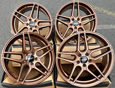 18 Zoll Bronze Castor Leichtmetallfelgen passend für Toyota MR2 Previa Rav 4 Soarer Verso 5x114