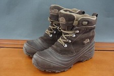 The North Face Kids Chilkat Lace II Size 6 Shoes Brown Lace Up Winter Boot