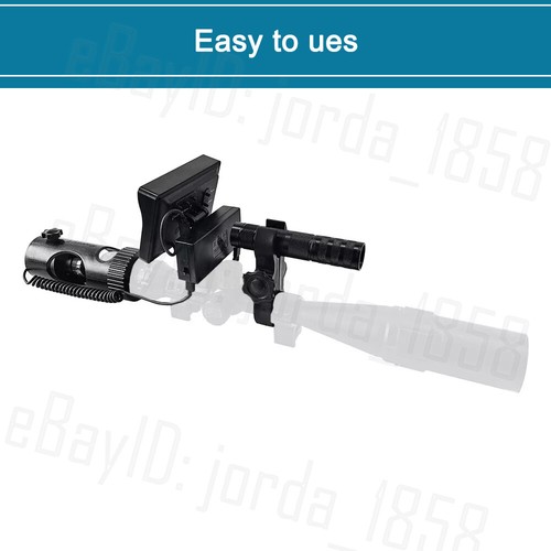 400M Infrared Night Vision Rifle Scope Wild Hunting Sight 16MM Camera 4.3 Inch - Picture 2 of 12