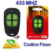TELECOMANDO 433MHz COMPATIBILE CON SERAI OG28 OG48