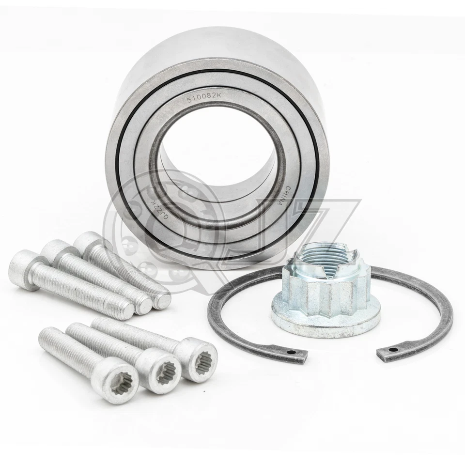 Cojinete de cubo de rueda con kit para Porsche Cayenne 2003-2006 todas las molduras [delantero y trasero] Foto 3 de 4