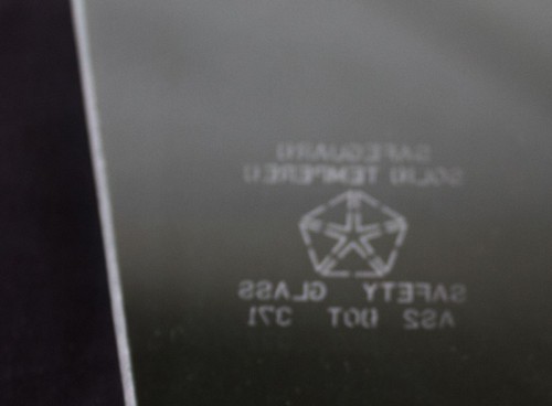 1970 - 74 Challenger Toit Rigide Quart Verre Vert Teinte - Gauche - Photo 3 sur 3