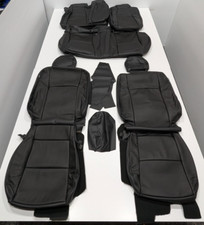 For Toyota Corolla Le Sedan 2023-2025 Black Leather Seat Covers Kr411 For Toyota Corolla Le Sedan 2023-2025 Black Leather Seat Covers Kr411