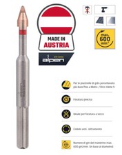 Alpen Heller 30300600100 - Punta Per Piastrelle C Protector, Lunghezza 105 Mm, ø 6,0 Mm, Colore: Argento