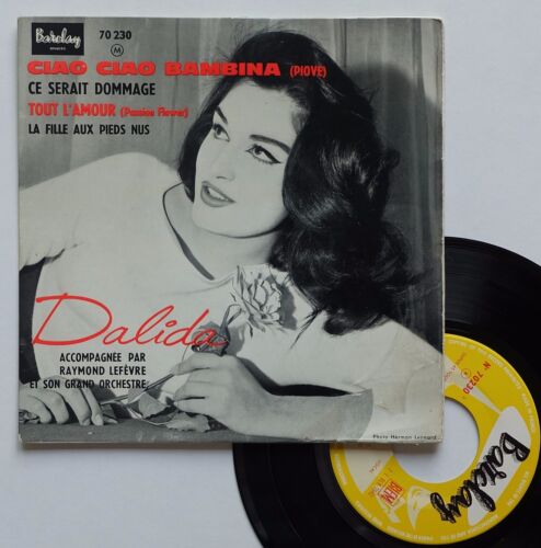 EP 45T Dalida  "Ciao ciao bambina" - (TB/TB) - Photo 1 sur 1