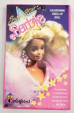 NRFB Vintage Superstar Barbie Dress Up Doll Colorforms New Unused WIthout Shrink