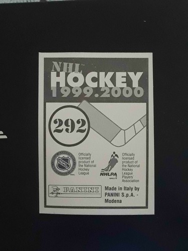 Panini NHL Hockey 1999 2000 99 00 ELIGE CUALQUIER PEGATINA CASI NUEVA/COMO NUEVA #201-360# - Imagen 169 de 297