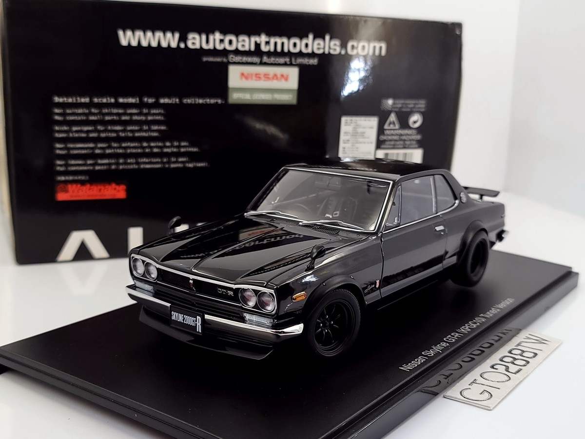 AUTOart 1:18 scale Nissan Skyline 2000 GT-R (KPGC10) Tuned AUTOart 1:18 scale Nissan Skyline 2000 GT-R (KPGC10) Tuned