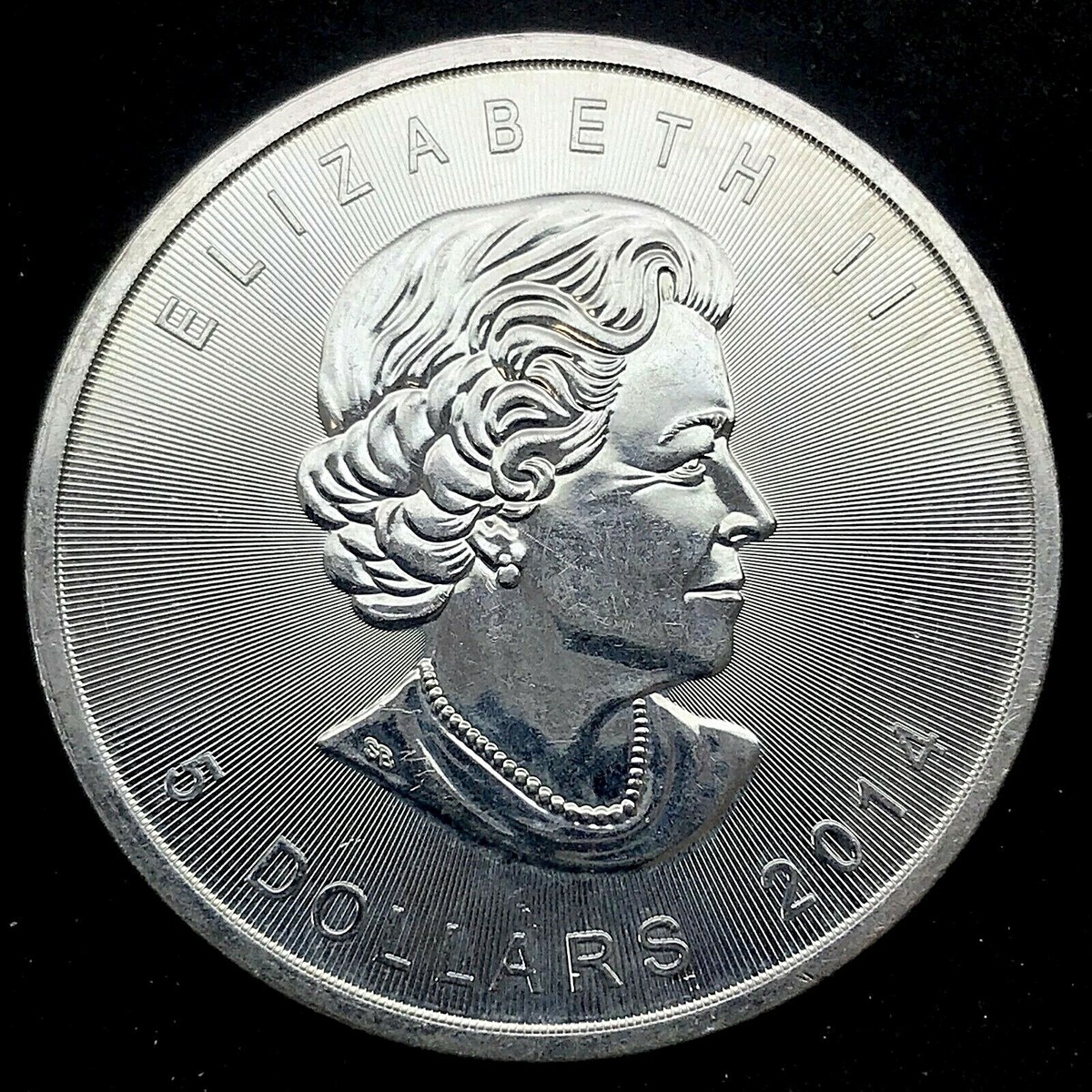 CANADA SILVER MAPLE LEAF 1oz 銀貨2014