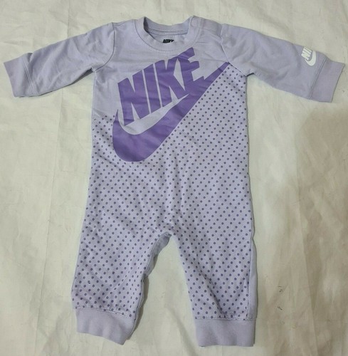 girls purple Nike Sleepsuit outfit 