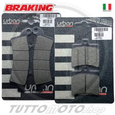 KIT 2 PASTIGLIE FRENO APRILIA ATLANTIC 250 2005 2006 2007  ANTERIORE POSTERIORE