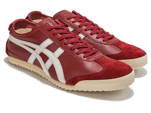 Zapatilla deportiva Onitsuka Tiger MEXICO 66 DE LUJO HECHA EN NIPÓN 1181A436.600 BORGOÑA/BLANCA - Imagen 17 de 20