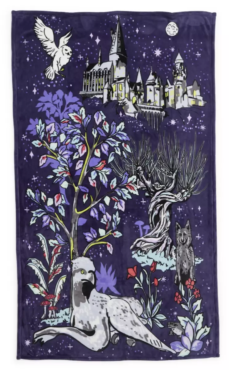 Harry potter plush throw hot sale