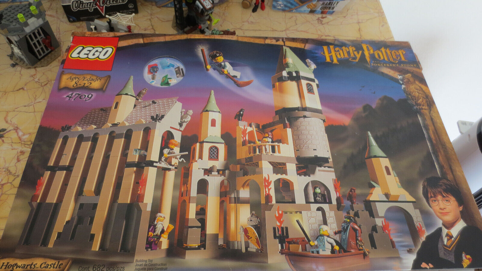 LEGO Hogwarts Castle (4709) with manual and box 1 Bag Opened Rest Sealed