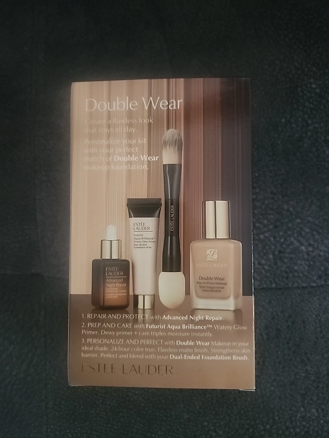 Estee Lauder 4pc 24-Hour Double Wear Foundation Kit NIB