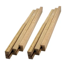 Briwooody 2-pack -  Standard Wooden Table Slide Set, 26" Standard Table Slide