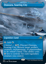 Otawara, Soaring City (Borderless) - Kamigawa: Neon Dynasty #414