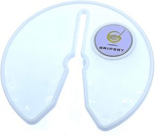 Grip Dry Magnetic Golf Club Rest with Ball Marker White NEW