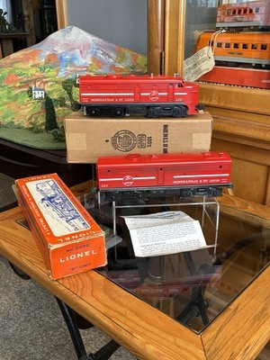 ~Near Mint A/Mint B~Lionel Postwar 1962 Only  Minneapolis & St.Louis Alco Diesel
