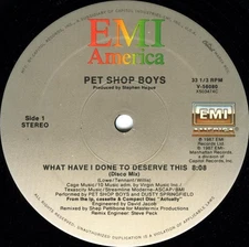 Pet Shop Boys With Dusty Springfield / Pet Shop Boys - What Have I Done To Deser