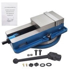 6 Inch Lockdown Vise Milling Machine Vise Bench Vise With 360° Swiveling Base
