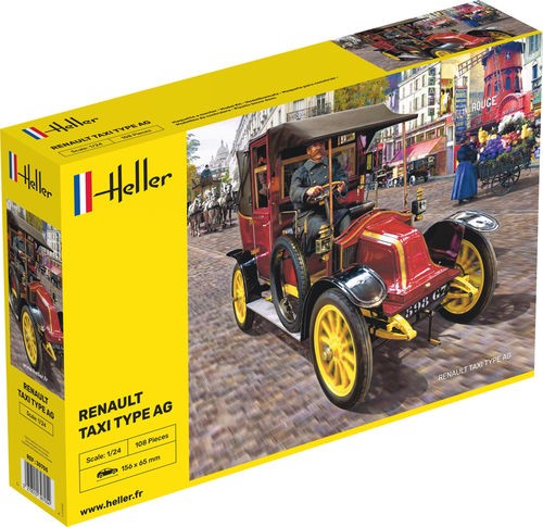 Heller 30705 - 1:24 Renault Taxi Type AG - New