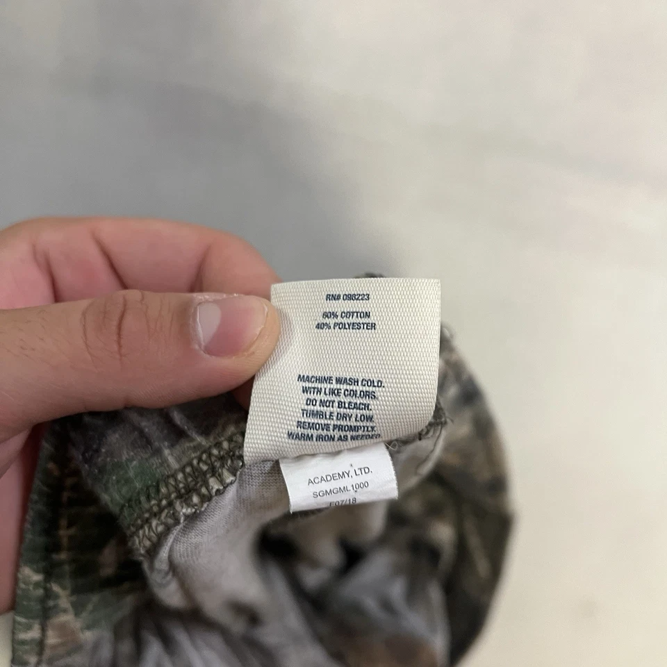 Magellan Outdoors Men’s Size Large RealTree Edge Fleece Lounge Sleep Pants - Image 4 of 4