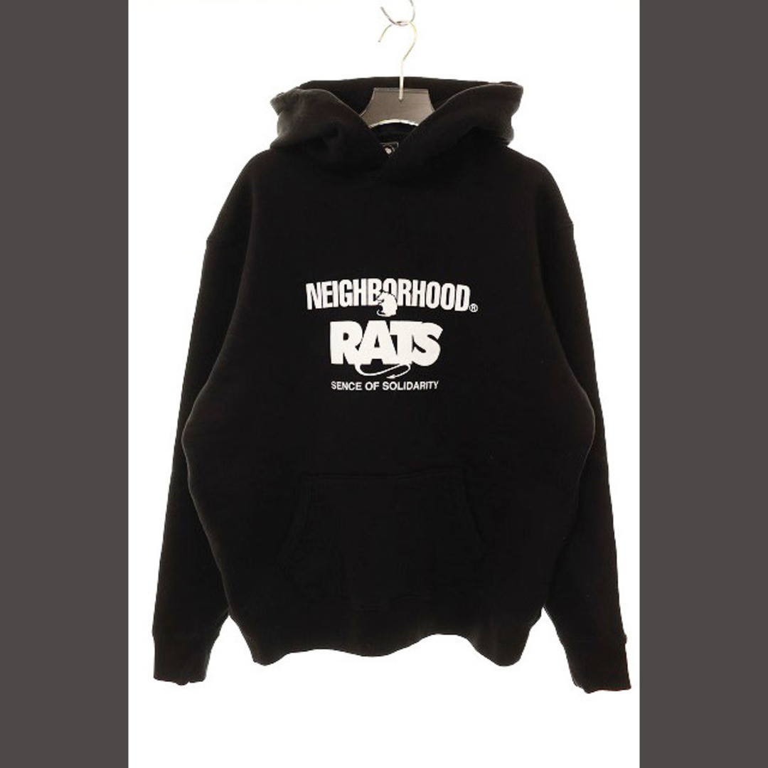 NEIGHBORHOOD × RATS 20TH HOODIE BLACK L 25' SPC-0104 NEIGHBORHOOD × RATS 20TH HOODIE BLACK L 25' SPC-0104