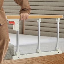 Bed Rails for Elderly Adults Assist Safety Handle Bed Railing Grab Bar Folding