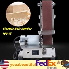 Professional 110V Electric Belt Sander Knife Grinder Edge Sharpening Tool