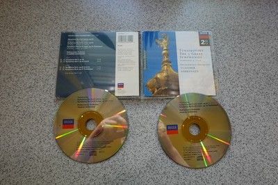 2CD TCHAIKOVSKY THE 3 GREAT SYMPHONIES 4,5,6 ASHKENAZY