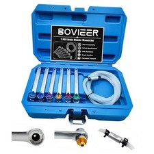 Brake Bleeder Wrench Set, Brake Fluid Clutch Bleeding Spanner Tool Kit,