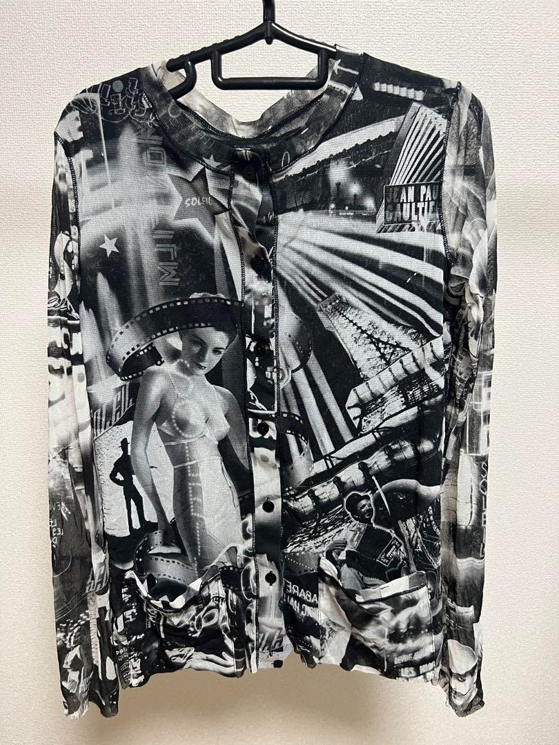 トップス jean paul gaultier homme powernet JEAN PAUL GAULTIER HOMME GRAPHIC POWER NET TOP – THE ELEPHANT