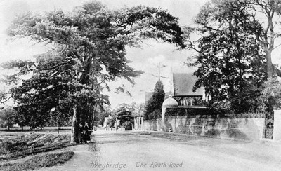 SURREY - WEYBRIDGE - THE HEATH ROAD.