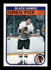 1982 O-Pee-Chee #65 Greg Fox  NM/NM+ X3045994