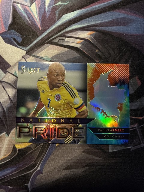 2015-16 Panini Select Soccer Pablo Armero National Pride Tye-Die /30 SP