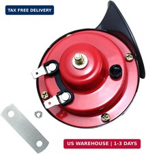300DBSuper Loud Car Horn, Universal 12V  Replacement Kit, Electric Snail Horn f