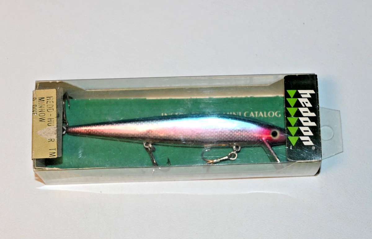 Heddon Plastic Vintage Fishing Lures Box Insert Included for sale