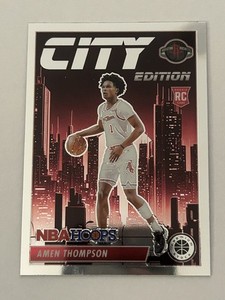 2023-24 Hoops Premium Stock #14 Amen Thompson City Edition