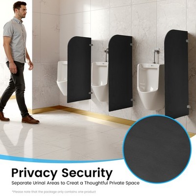 40*90cm Urinal Screen Toilet Partition Modern Urinal Partition Panel Wall-Mount