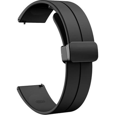 Universal 22 mm Magnetic Silicone Watch Strap, Quick Release Watch Straps for...
