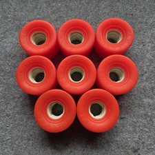 Chicago Skates Red Panthers Roller Skate Wheels Set of 8