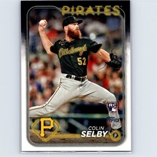 2024 Topps Series 2 - Colin Selby #668 (RC) - Pittsburgh Penguins