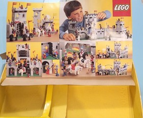 Lego Castle Knights 6080. Original box only. King's Castle. Damaged. 80s 90s Vintage 