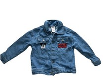 Disney Mickey Mouse Denim Jacket Trucker Girl Size 6 0015