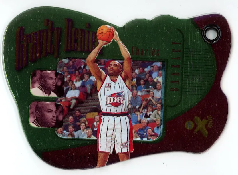 CHARLES BARKLEY 1997-98 SkyBox E-X2001 Gravity Denied #2GD Rockets