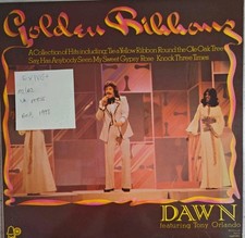 Dawn Feat Tony Orlando Golden Ribbons Vinyl Record EX/VG+ Bells 236 1973